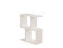 Hanah Home Zet Mesa Auxiliar de 2 Niveles Blanca